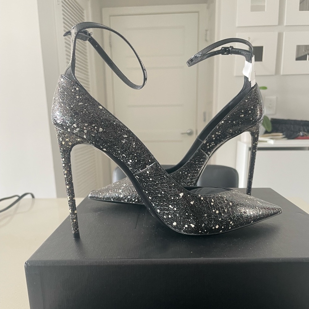 SOLD Saint Laurent Zoe Python Pumps - Picture 9 of 9